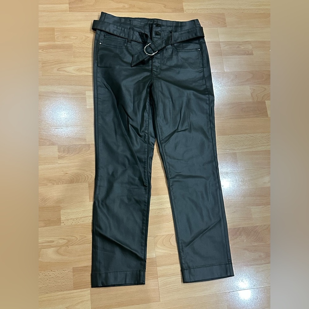 Gently worn White House Black Market coated jeans